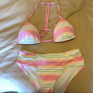 Striped Aerie Bikini
